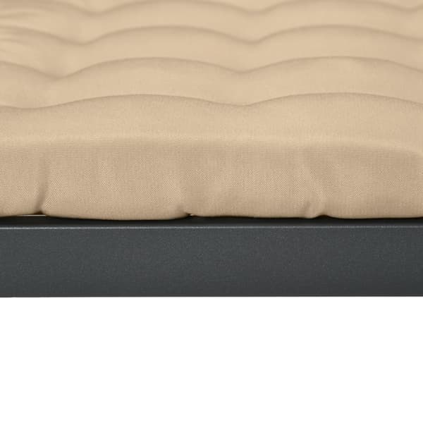 Rootz Sarja 6 puutarhatuolin tyynyä - tikattuja ulkotyynyjä - istuintyyny - Suuri mukavuus - 40L x 40W x 4H CM - Suurten tiheysvaahto