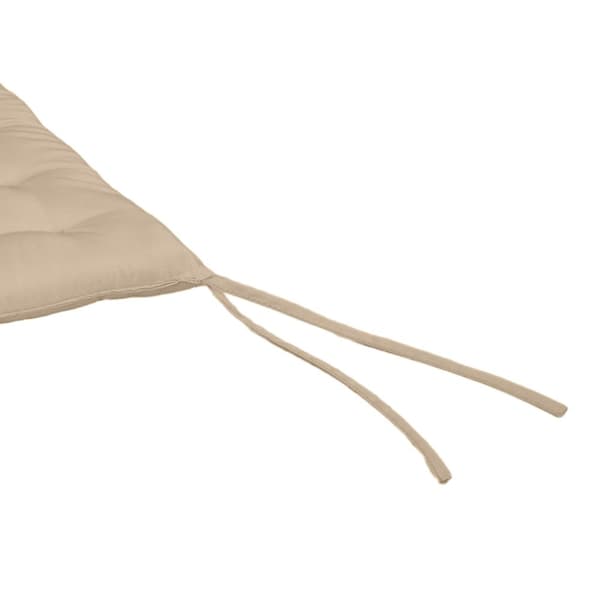 Rootz Sarja 6 puutarhatuolin tyynyä - tikattuja ulkotyynyjä - istuintyyny - Suuri mukavuus - 40L x 40W x 4H CM - Suurten tiheysvaahto