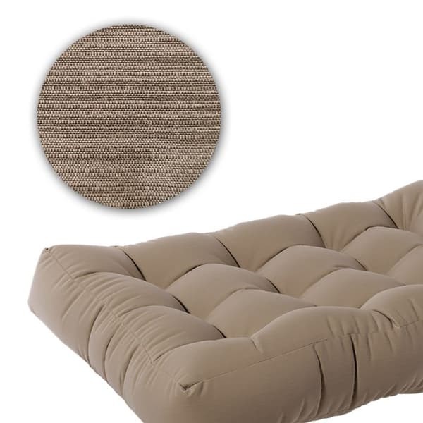 Vicco ensemble av pallkuddar Flocken, Stone, 120 x 80 cm 3 delar
