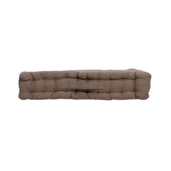 Golvkudde - 50 x 50 cm - 100 % bomull - Taupe