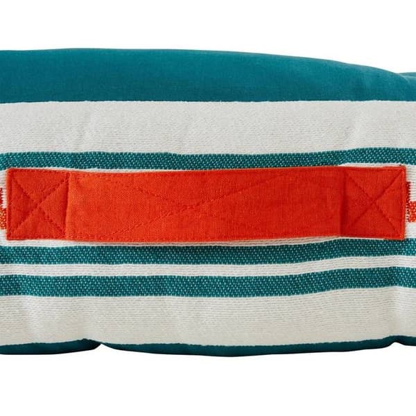 Utomhus golv-kudde "Yucatan" blå gås 120x80cm - Atmosphera inredningsdesigner - Blå gås