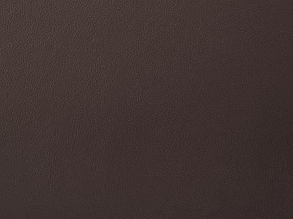 Ottoman Brun Äkta läder Stoppad Fotpall Rektangulär Minimalistisk Modern