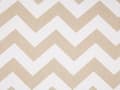 Pikkukuva 6 / 8: Jakkara beige 50 x 35 x 30 cm puuvilla kumipuujalat suorakulmio siksak-kuvio kevyt skandinaavinen