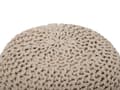 Pikkukuva 4 / 6: Rahi vaalea beige puuvilla ⌀ 40 x 25 cm neulottu pyöreä EPS-helmirae skandinaavinen boho tyyli