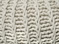 Pikkukuva 8 / 8: Rahi beige puuvilla ⌀ 50 x 35 cm neulottu pyöreä EPS-helmirae moderni boho tyyli