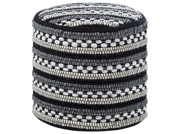 Rahi monivärinen 41 x 41 x 41 cm villa puuvilla pyöreä raidallinen EPS-helmet