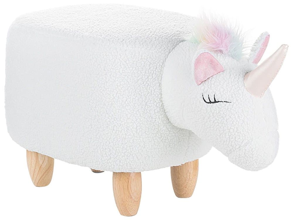 Sittpuff vit UNICORN