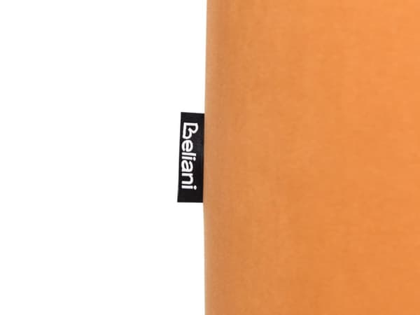 Puf Orange Polyester Velour Træ ø 61 cm Glam Moderne Design Rund Fodskammel Skammel Fodstøtte Boligindretning Stue Soveværelse Børneværelse