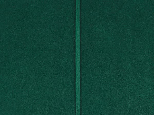 Puf 2 stk Polyester Velour Mørkegrøn Guld Rund Glam Retro Design Skammel Fodskammel Fodstøtte Sæde Boligindretning Stue Soveværelse Grøn Møbel