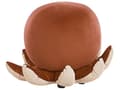 Miniatyrbillede 5 af 8: Puf Brun Gyldenbrun Polyester Velour Blæksprutte Design Beige Gul Fodskammel Skum Taburet Fodstøtte Børneværelse Pigeværelse Drengeværelse