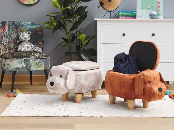 Eläinrahi beige 62 x 38 x 36 cm koira säilytystila pyöreät kulmat &amp; jalat