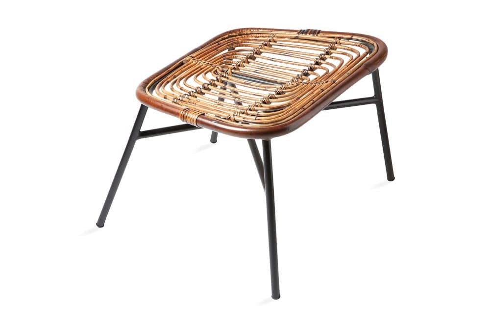 AJOVAN Fotpall Rotting Brun/Svart