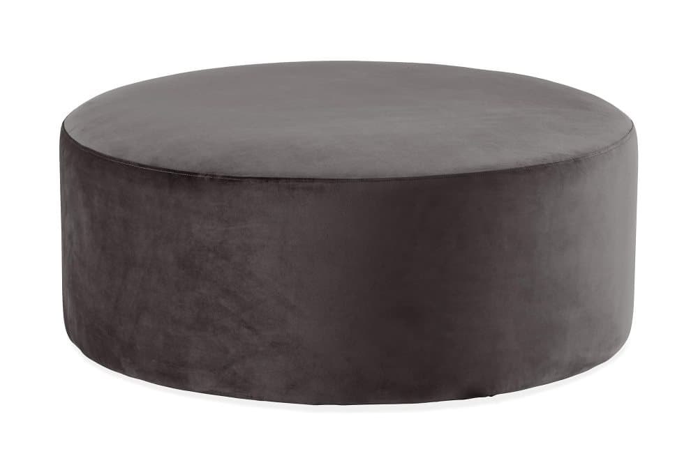 CHAREY Fotpall Mörkgrå