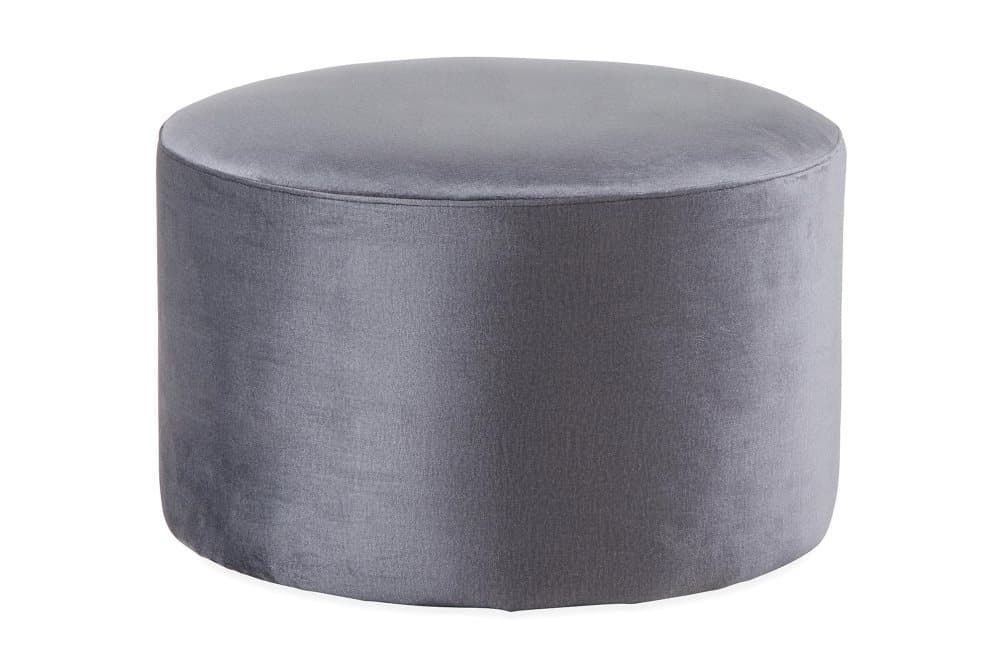 TROYE Fotpall Mörkgrå