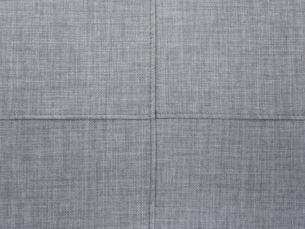 Ottoman Lysegrå stoffpolstret fotskammel Rektangulær Minimalistisk Moderne