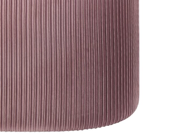 Puff Rosa Glamorøst Oppbevaring Fotskammel Stue Soverom