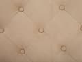 Miniatyrbilde 6 av 6: Puff Beige Fløyel Rund Polstret Glamour Stue