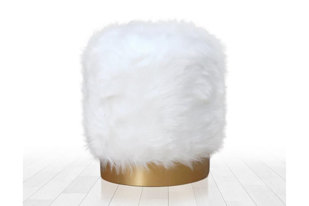 Felixville Sittpuff 40 cm Vit