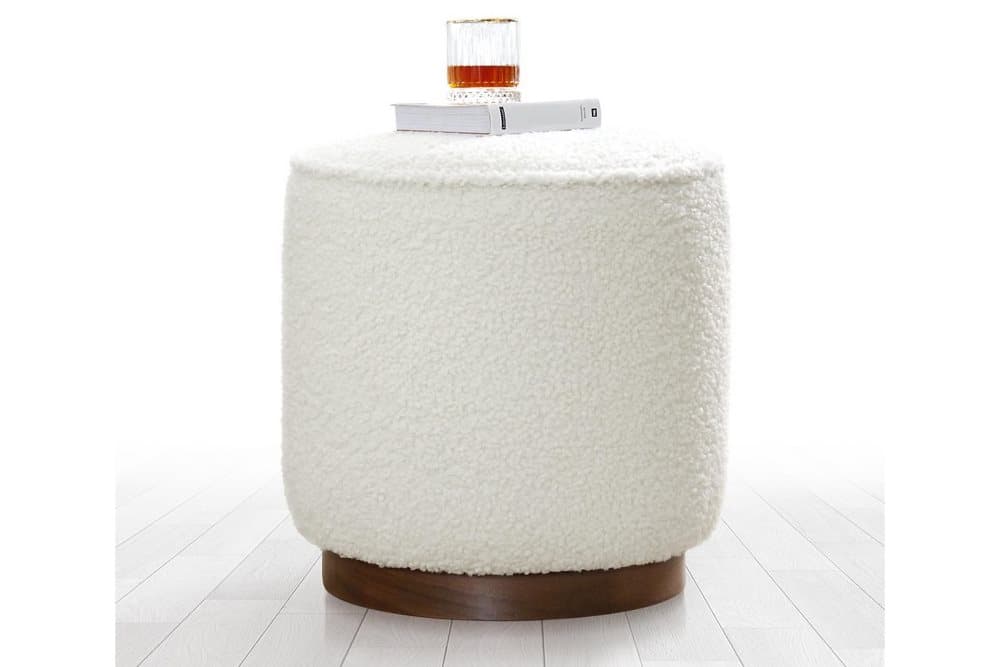 Brakenville Sittpuff 42 cm Vit