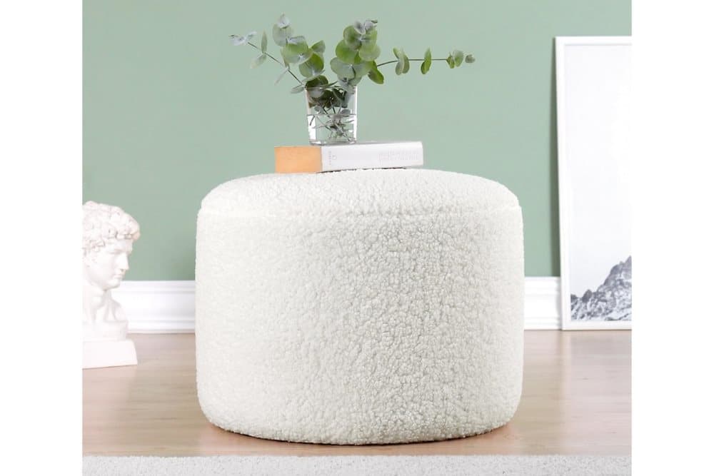 Brocktown Sittpuff 54 cm Vit