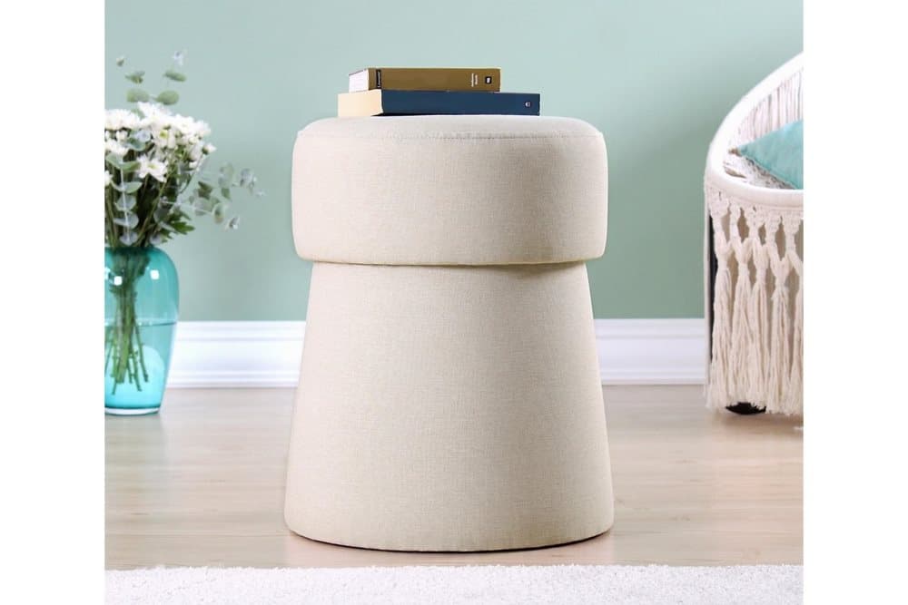 Bruceville Sittpuff 40 cm Beige