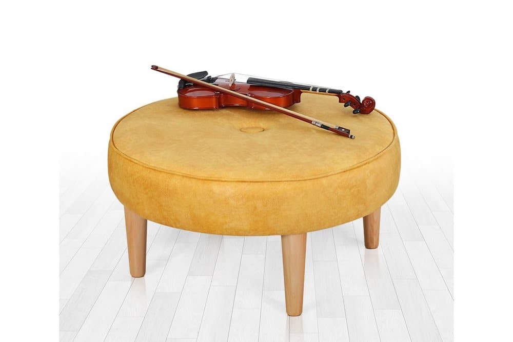 Ashtown Sittpuff 80 cm Gul