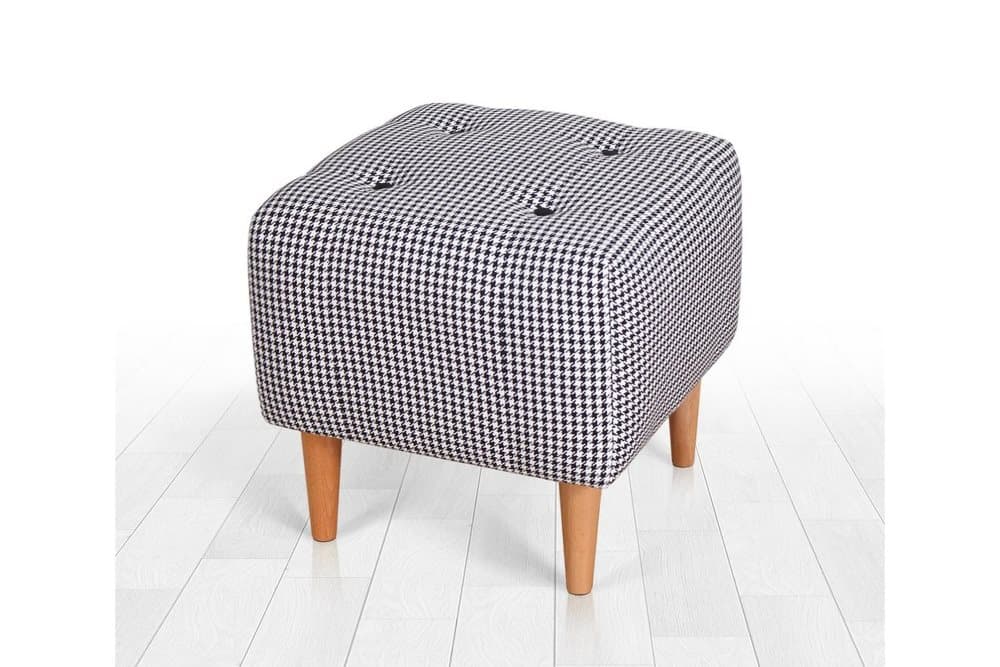 Yarleston Sittpuff 43 cm Svart