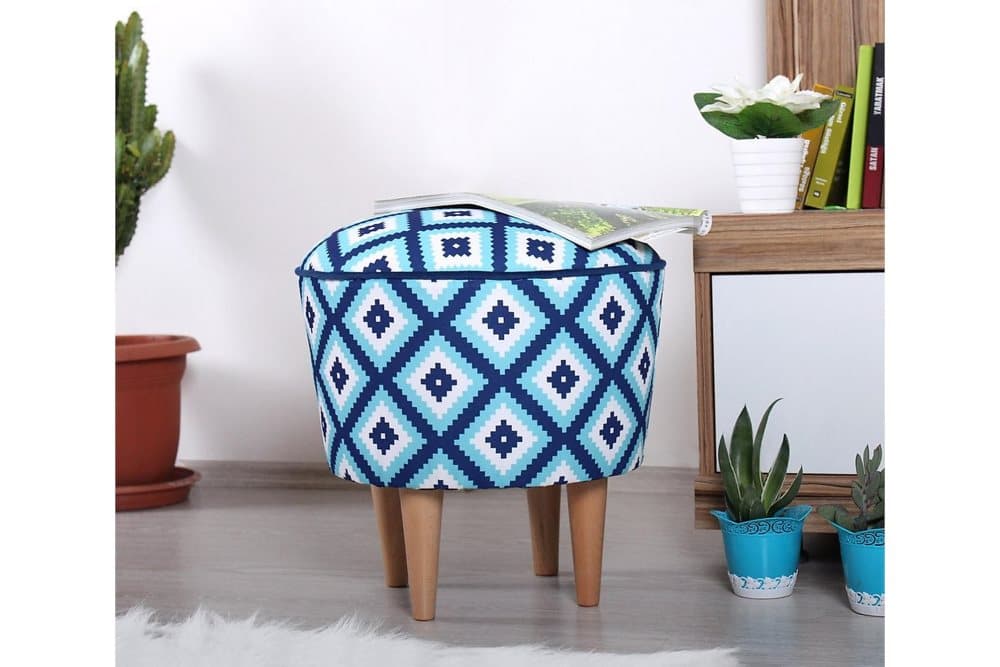 THAMBO Sittpuff 42 cm Ljusblå
