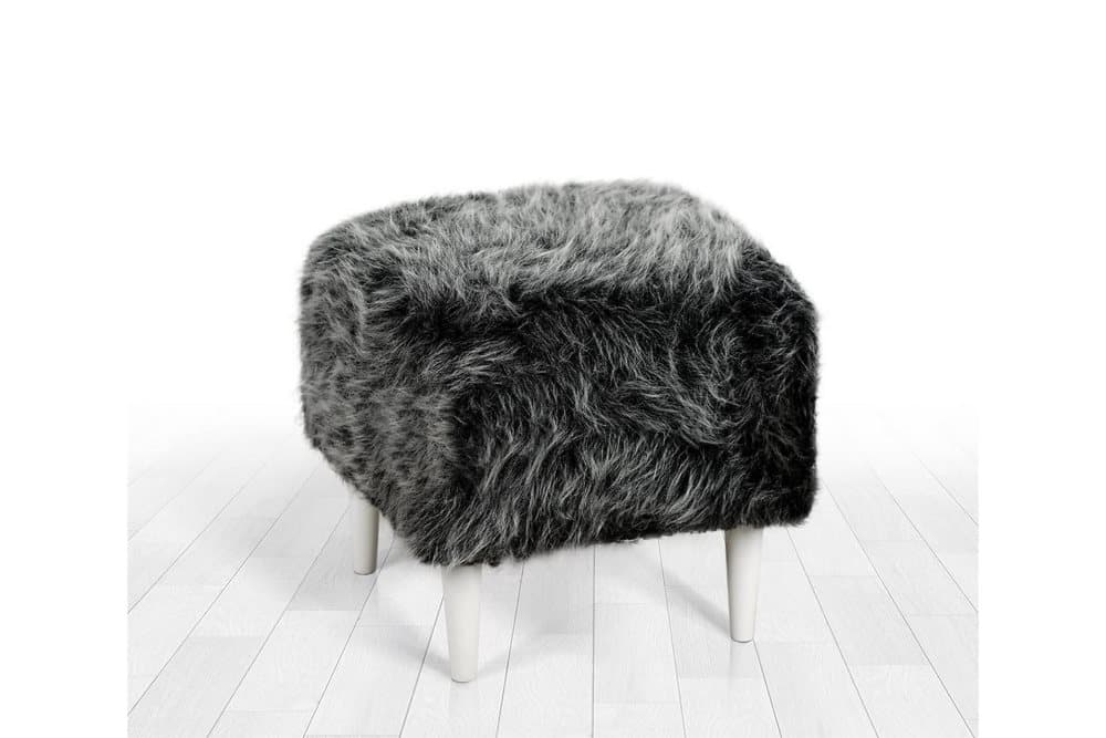 Yalestown Sittpuff 42 cm Grå