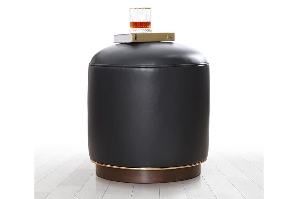 Brockstown Sittpuff 42 cm Antracit