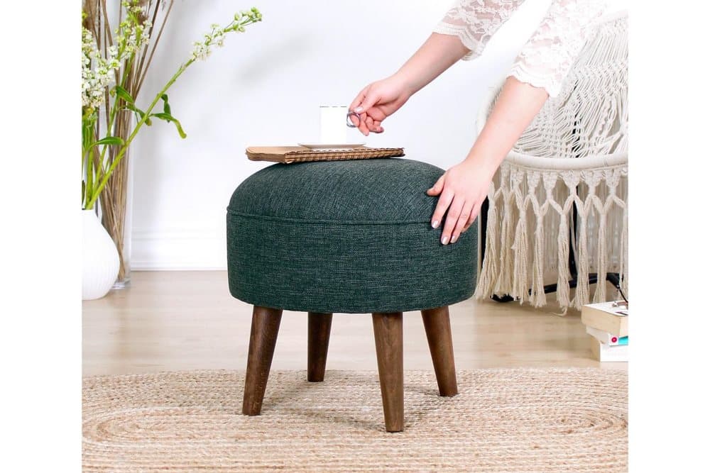 Varlston Sittpuff 45 cm Grön