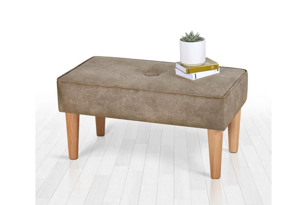 Bakersville Sittpuff 80 cm Brun