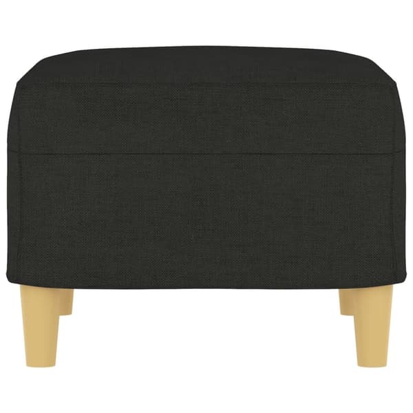 vidaXL fodskammel 60x50x41 cm stof sort