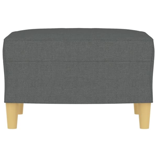 vidaXL fodskammel 60x50x41 cm stof Mørkegrå