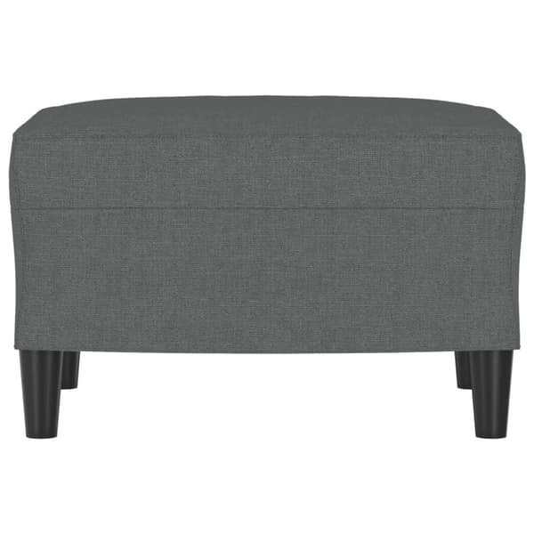 vidaXL fodskammel 60x50x41 cm stof Mørkegrå