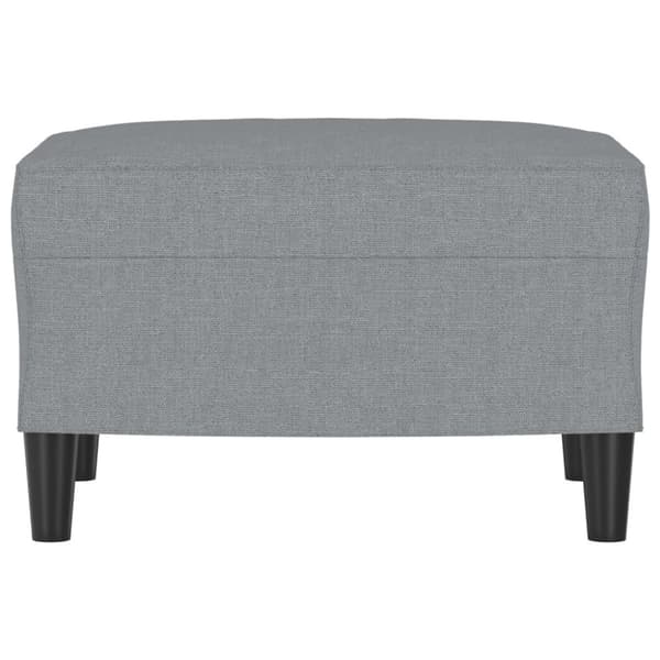 vidaXL fodskammel 60x50x41 cm stof grå