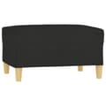 Miniatyrbillede 1 af 7: vidaXL fodskammel 70x55x41 cm stof sort
