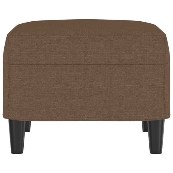 vidaXL fodskammel 60x50x41 cm stof brun