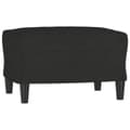 Miniatyrbillede 1 af 7: vidaXL fodskammel 60x50x41 cm stof sort