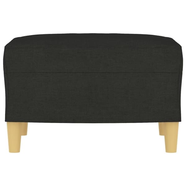 vidaXL Fotpall svart 60x50x41 cm tyg