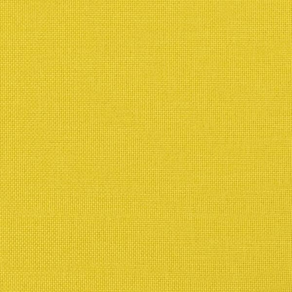 vidaXL Fotpall ljusgul 70x55x41 cm tyg