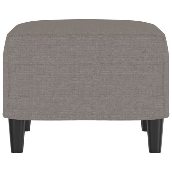 vidaXL Fotpall Taupe 60x50x41 cm tyg