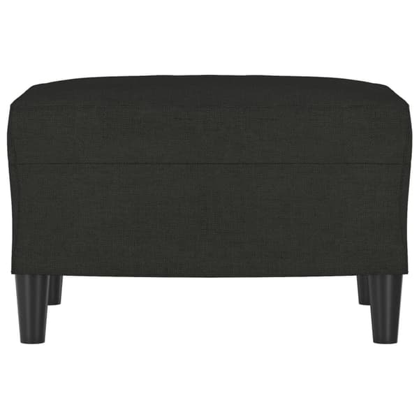 vidaXL Fotpall svart 60x50x41 cm tyg
