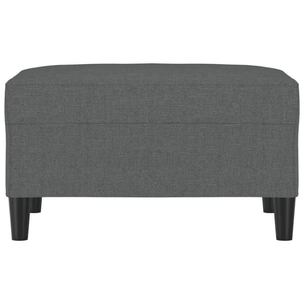 vidaXL fodskammel 70x55x41 cm stof mørkegrå