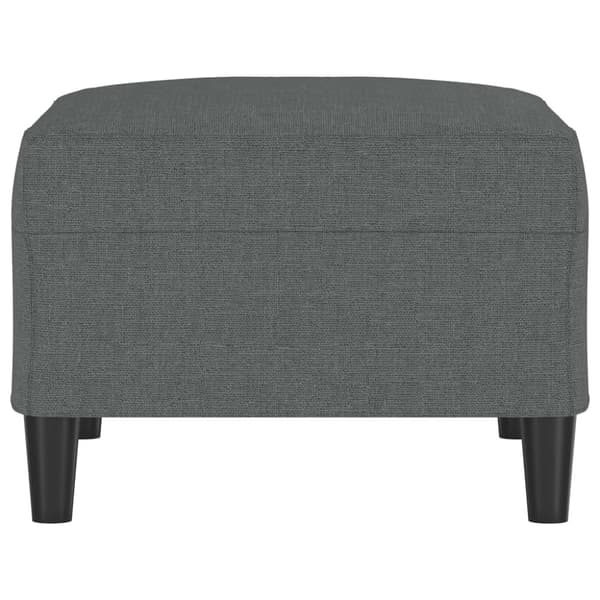 vidaXL fodskammel 70x55x41 cm stof mørkegrå