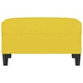 Miniatyrbillede 3 af 7: vidaXL fodskammel 70x55x41 cm stof lysegul