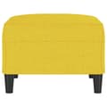 Miniatyrbillede 4 af 7: vidaXL fodskammel 70x55x41 cm stof lysegul