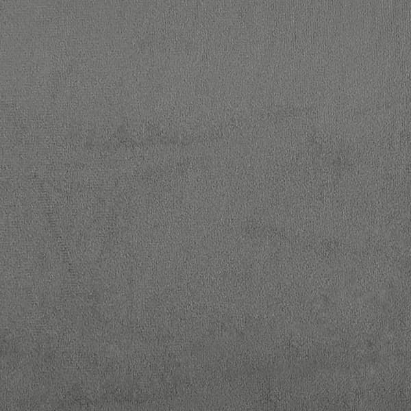 vidaXL fodskammel 60x50x41 cm mikrofiberstof mørkegrå
