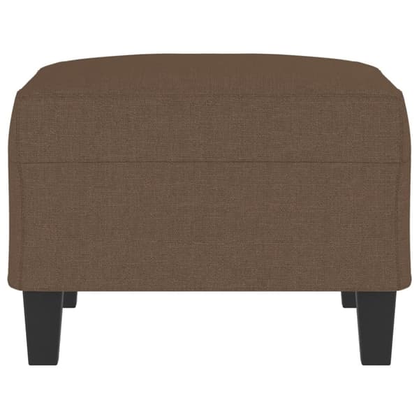 vidaXL fodskammel 70x55x41 cm stof brun