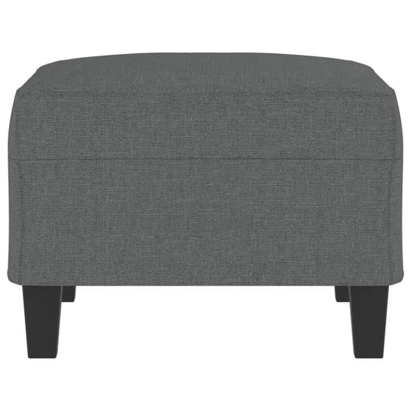 vidaXL fodskammel 70x55x41 cm stof mørkegrå